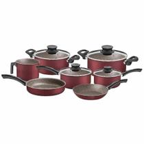 Jogo Panelas Tramontina Paris 7 Peças Starflon Max