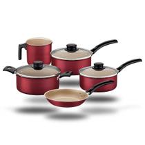 Jogo Panelas Tramontina Turim 5 Peças Antiaderente Starflon Max Durável Cozinha Jogo Panelas Tramontina Turim 5 Peças Antiaderente Starflon Max Durável Cozinha