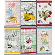 Jogo Panos de Copa Felpudos Teka Com 8 Pç Primore 100 Algodão Para Cozinha Alta Qualidade Jogo Panos de Copa Felpudos Teka Com 8 Pç Primore 100 Algodão Para Cozinha Alta Qualidade