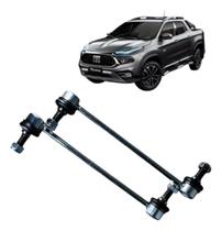 Jogo Par Bieletas Adaptadora Elevar Fiat Toro Reforçado Aço Jogo Par Bieletas Adaptadora Elevar Fiat Toro Reforçado Aço