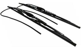 Jogo Par Palheta Limpador Parabrisa Com Esguicho 24"/24" Renault Master Volvo VM Iveco Daily Jogo Par Palheta Limpador Parabrisa Com Esguicho 24"/24" Renault Master Volvo VM Iveco Daily