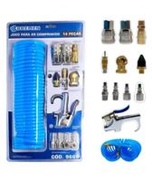 jogo para ar comprimido 14 pçs Bremer