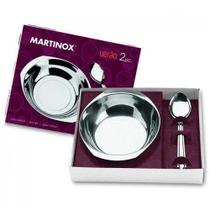 Jogo para Arroz 2 Peças Aço Inox - Martinox