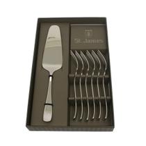 Jogo Para Bolo Serenity 7 Pçs Em Inox - St. James