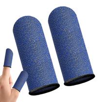 Jogo para celular Finger Sleeve 2PC de fibra de carbono respirável