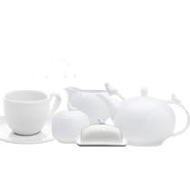Jogo para Chá Birds com Xicara para Chá Porcelana Branca 10pcs Wolff