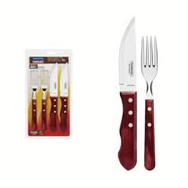 Jogo para Churrasco Polywood Jumbo 4 peças Tramontina 21198/708