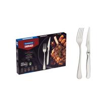 Jogo para Churrasco Tramontina Zurique Aço Inox Fio Serrilhado 12 Peças Jogo para Churrasco Tramontina Zurique Aço Inox Fio Serrilhado 12 Peças
