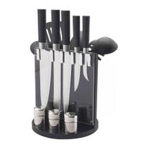 Jogo para Cozinha 14 Peças com Cepo Acrílico Rojemac Jogo para Cozinha 14 Peças com Cepo Acrílico Rojemac