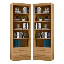 Jogo para Estantes 5 Prateleiras Martins Freijó Jogo para Estantes 5 Prateleiras Martins Freijó