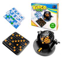 Jogo para Família Bingo com Cartelas e Globo Completo Jogo para Família Bingo com Cartelas e Globo Completo