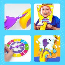 Jogo para Familia Divertido Brinquedo Jogo Torta Na Cara Face Interativo