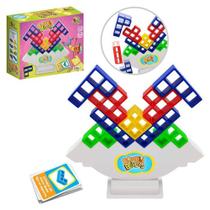 Jogo para Familia Tetris Brinquedo Crianca Jogo Educativo Equilibrista Equilibrar - Art Brink