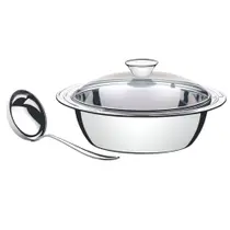 Jogo para feijão ciclo tramontina aço inox 2 peças