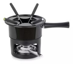 Jogo Para Fondue Viena Panela 8pcs Completo Fogareiro Fundie
