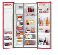 JOGO PARA GELADEIRA BRASTEMP-BRS62CRANA INF/SUP 163x48 e 163x30