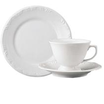 Jogo para Lanche 18pcs Pomerode Branco Porcelana Schmidt Jogo para Lanche 18pcs Pomerode Branco Porcelana Schmidt
