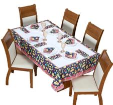 Jogo Para Mesa Posta Decorativo 13 Peças Festa Junina