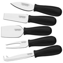 Jogo para queijo 5 peças Tramontina Jogo para queijo 5 peças Tramontina