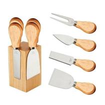 Jogo para Queijo com Suporte 04 pcs - Unyhome