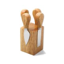 Jogo para Queijo com Suporte 4 Pçs Jogo para Queijo com Suporte 4 Pçs