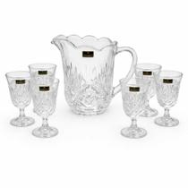 Jogo para Refresco 7 Peças em Cristal Ecologico 1,3l + 6 x 235ml 19x21x14