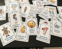 Jogo Para Sala De Aula Coordenação Motora Motricidade Cartas - T&D JOGOS EDUCATIVOS