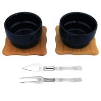 Jogo Para Servir à Mesa Entradas / Patês / Salgadinhos 6 Peças