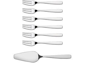 Jogo para Torta Tramontina Amazonas em Aço Inox 7 Peças Jogo para Torta Tramontina Amazonas em Aço Inox 7 Peças