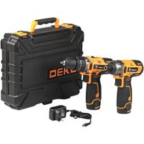 Jogo Parafusadeira Furadeira 3/8 Pol. 12V e Chave de Impacto Jogo Parafusadeira Furadeira 3/8 Pol. 12V e Chave de Impacto