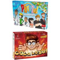 Jogo Partiu Parecido com Jogo da Vida + Jogo Escolar Cuca Legal - Pais e Filhos Jogo Partiu Parecido com Jogo da Vida + Jogo Escolar Cuca Legal - Pais e Filhos