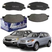 Jogo Past. Freio Dianteira Santa Fé Sorento Korando Mohave