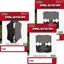 Jogo Pastilha Bmw K 1300 Gt 2009 a 2010 Valencia Brakes