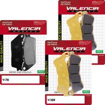 Jogo Pastilha Cb 1000 R Com Abs Valencia Brakes