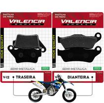 Jogo Pastilha de Freio Dianteiro + Traseiro Husaberg Fe 450 2009 em Diante VL Brakes