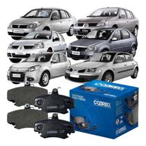 Jogo Pastilha Freio Cobreq Clio Logan Megane Sandero Symbo COBREQ