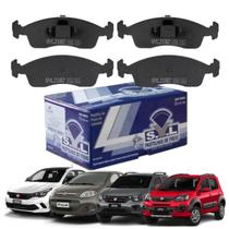 Jogo Pastilha Freio Diant. Argo Mobi Novo Uno Palio 208 C3