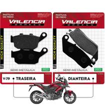 Jogo Pastilha Freio Diant + Tras Nc 750/ Nc 750 X Vl Brakes