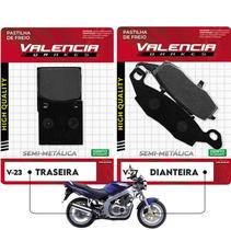 Jogo Pastilha Freio Diant + Tras Suzuki Gs 500 Vl Brakes