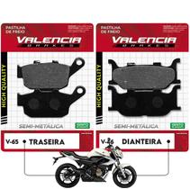 Jogo Pastilha Freio Diant + Tras Yamaha Xj6 600 2009 A 2015