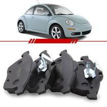 Jogo Pastilha Freio Dianteira Bendix Stop New Beetle 2.3i V5 1999 2000 2001 2002 2003 2004 2005 Sistema Teves sem Sensor Desgaste