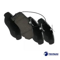 Jogo pastilha freio dianteira c/ sensor e mola ducato / boxer / jumper aro 15 ano 2003 até 2017 tecpads