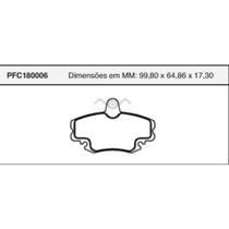 Jogo Pastilha Freio Dianteira Compativel Clio 1999-2015 Cofap Pfc180006