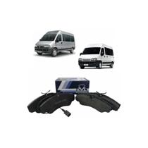 Jogo pastilha freio dianteira - ducato/boxer/jumper aro 16 ( com sensor e com mola ) 9949517 Jogo pastilha freio dianteira - ducato/boxer/jumper aro 16 ( com sensor e com mola ) 9949517