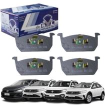 Jogo Pastilha Freio Dianteira Novo Polo Nivus T-cross Virtus