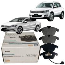 Jogo pastilha freio dianteiro cerâmica audi q3 tiguan passat willtec