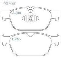 Jogo pastilha freio dianteiro ceramica volvo xc90 14/... xc60 17/... xc40 17/...