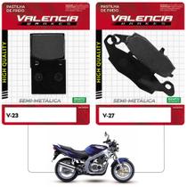 Jogo Pastilha Freio Dianteiro+Traseiro Gsf Bandit 600/ Gsx Fw 750/ Gsx 1100G Valencia Brakes