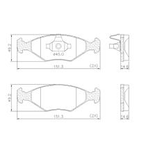 Jogo Pastilha Freio Dianteiro Vw Gol/Parati/Saveiro 09/Em Diante