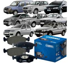 Jogo Pastilha Freio Fiat Palio Weekend Adventure 1.6 8v 2001